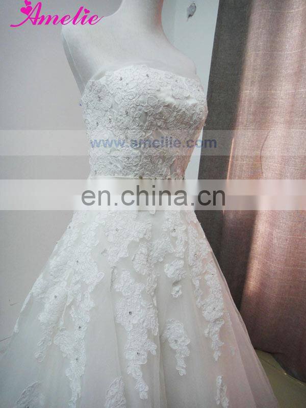 Lace Appliques A Line Real Sample German Wedding Dresses