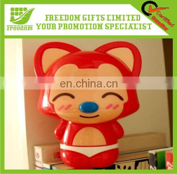 Cheap Good Quality Promotional Plastic Coin Bank