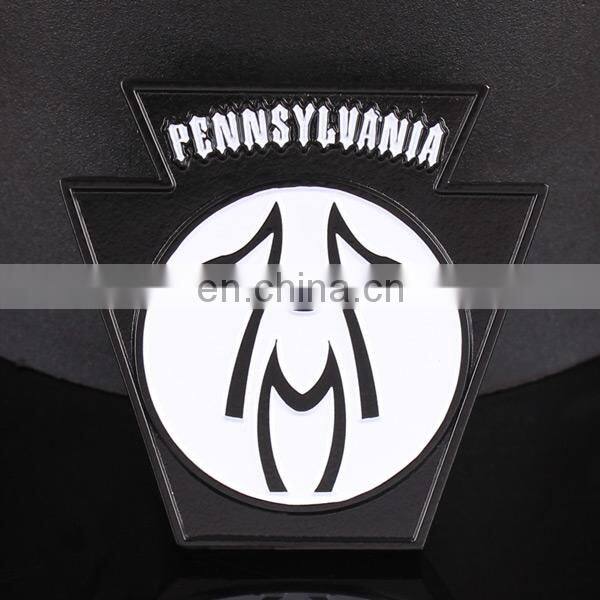 high quality custom black painted double sides challenge coin