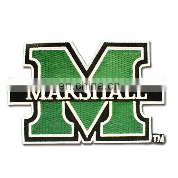 Embroidered brand logo custom embroidery patches sew on / iron for clothing