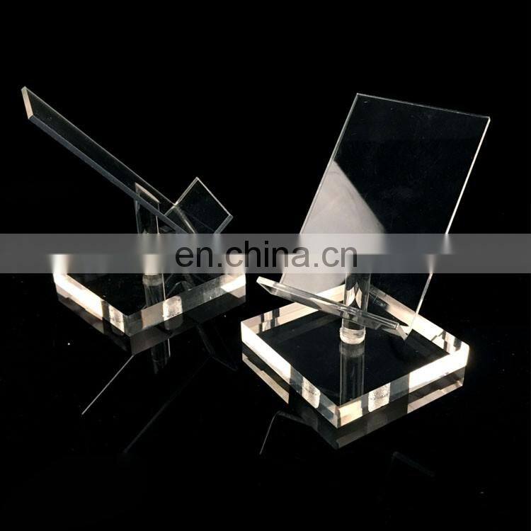 Dongguan manufaction acrylic plastic pelxiglass Vehicle traveling data recorder counter exhibition aircraft mobile phones