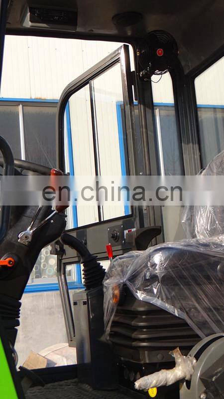 Long arm sugar cane grab loader