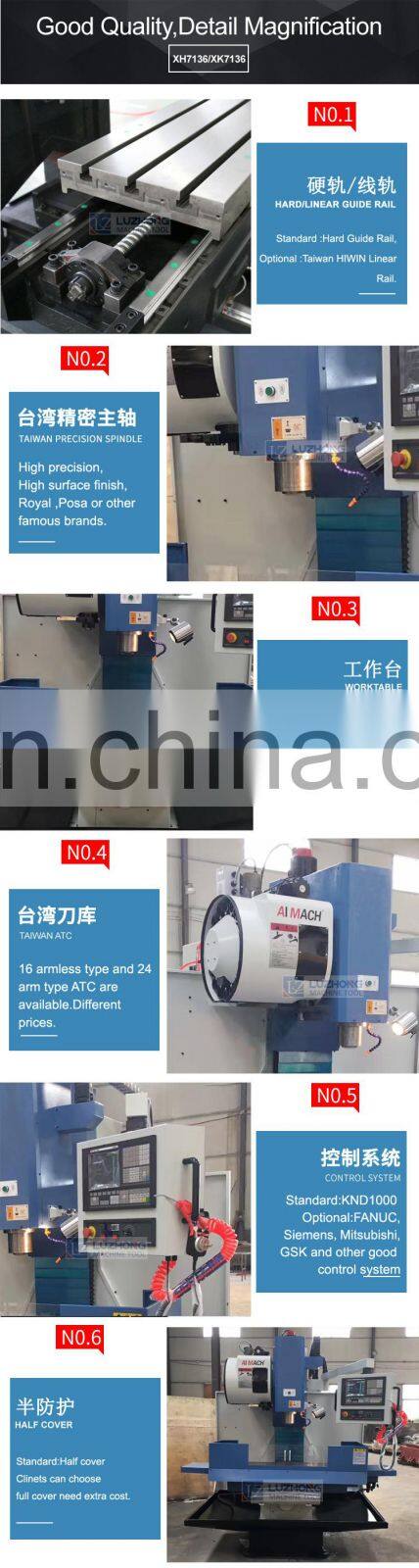 CNC Milling Machine Price XH7132 CNC Machine For Sale In Dubai