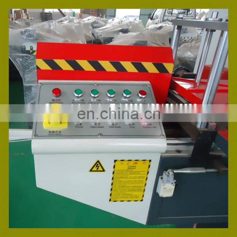 Full automatic mullion end milling machine for Aluminum and PVC profile window door