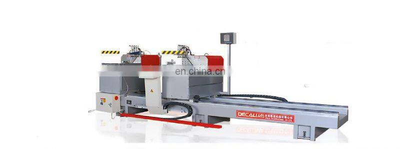 Aluminum Window Frame Double Head 45 Degree Cutting Machine
