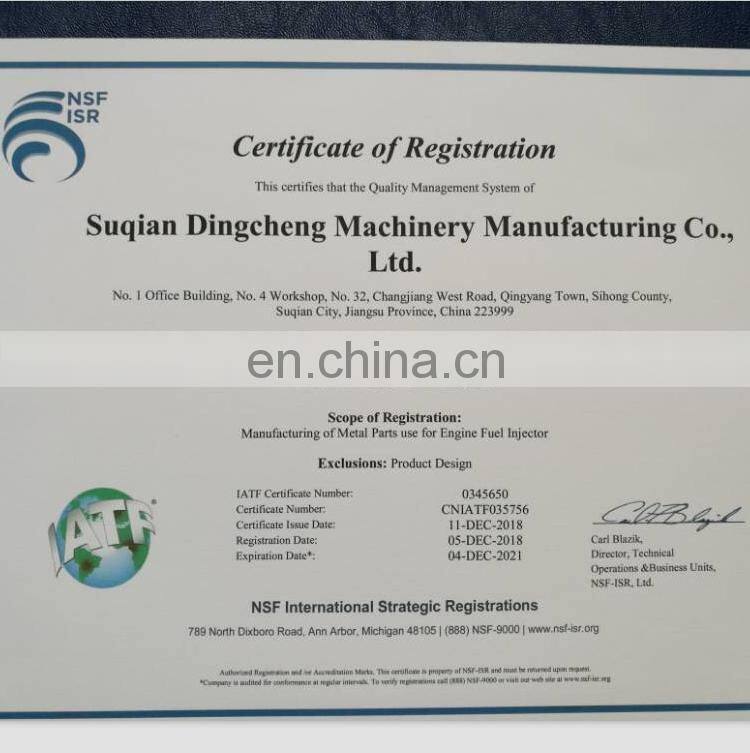 common rail nozzle DLLA152P1525 for engine injector 0445110260