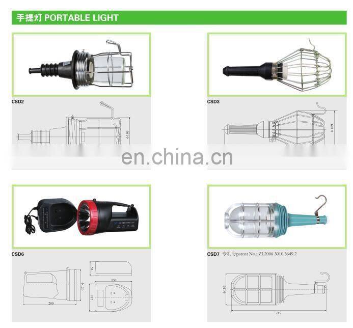 Marine IP56 220V 13W Waterproof Portable Light