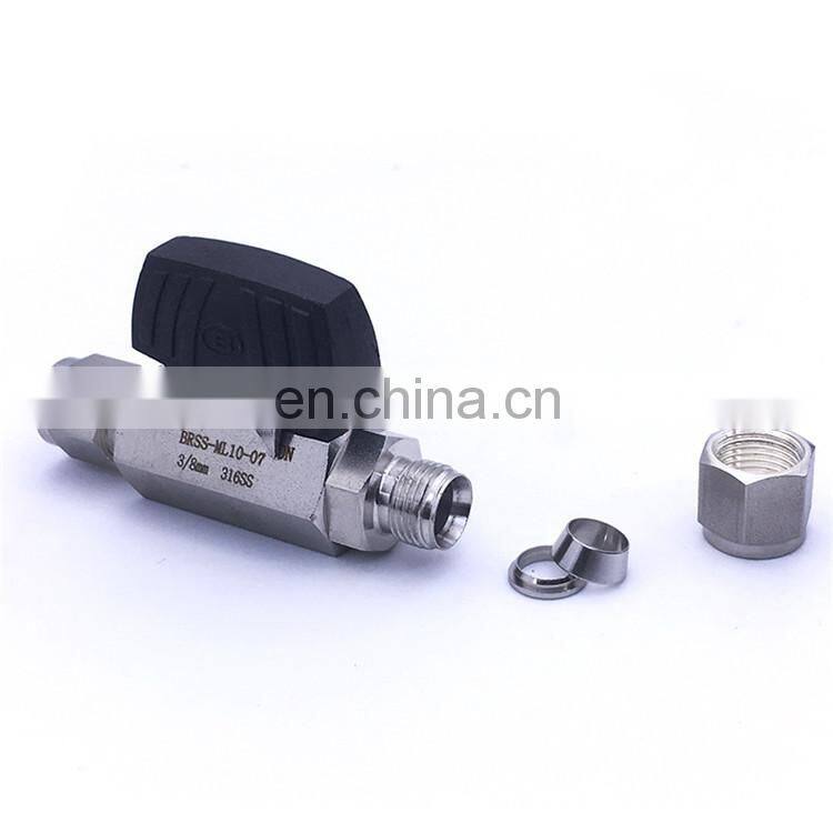 wholesale high pressure miniature needle valve cheap price check valve types shut off valve