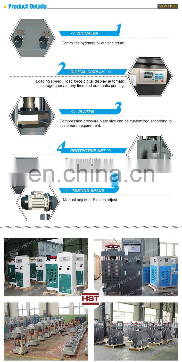YAW-3000D 300TON computer automatic compression tester