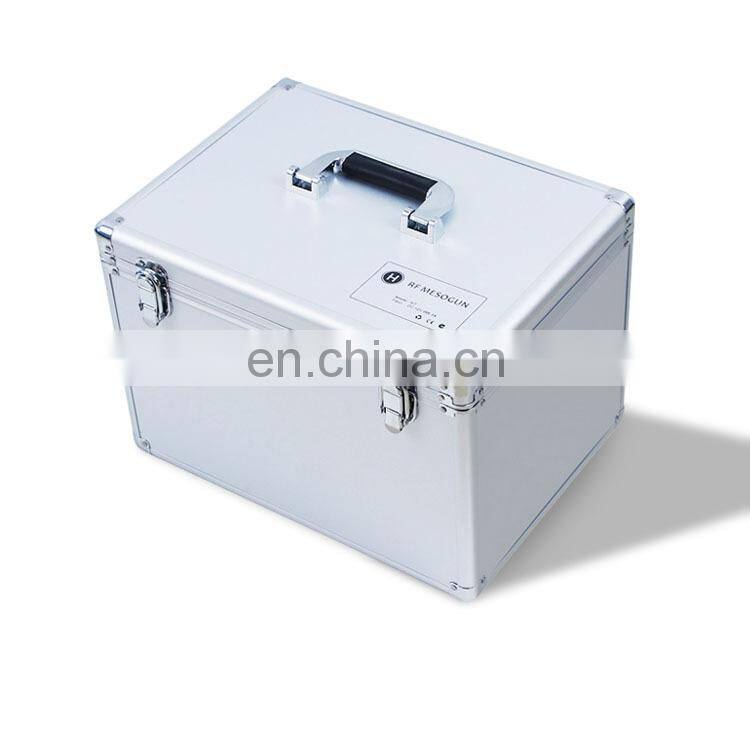 Portable salon use Radio Frequency face lifting wrinkle removal skin rejuvenation water oxygen jet mesotherapy gun