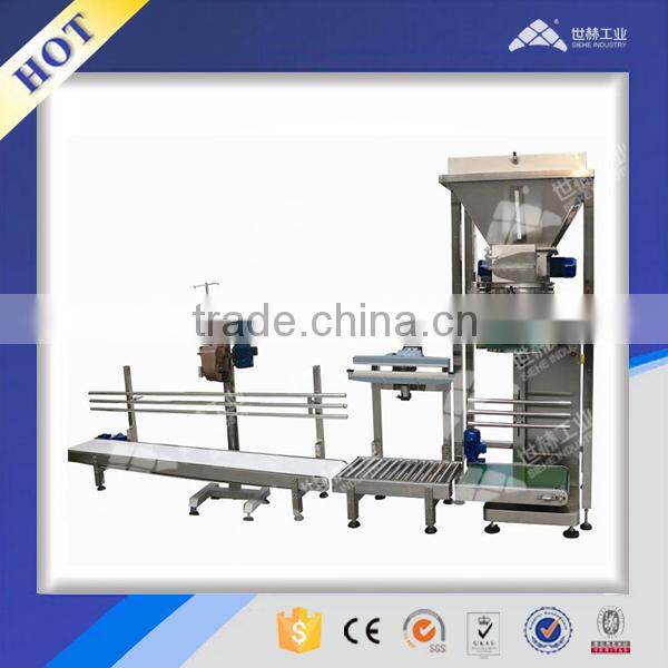 Top open bag powder packing machine