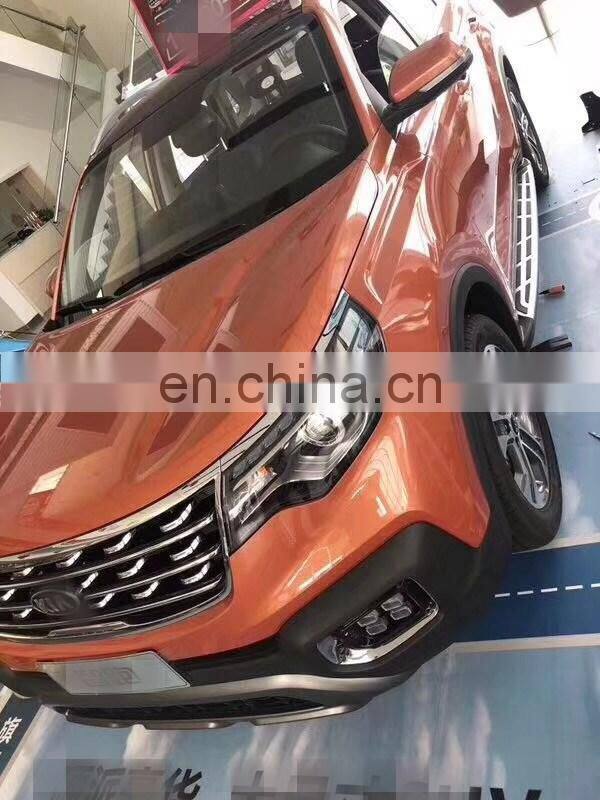 Top quality Aluminum running board for 2018 KIA SportageR auto side step for car foot pedals