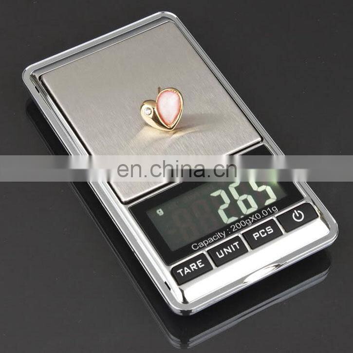 NEW 0.01 x 200g Electronic Balance GRAM DIGITAL POCKET Scale WEIGHING Scale