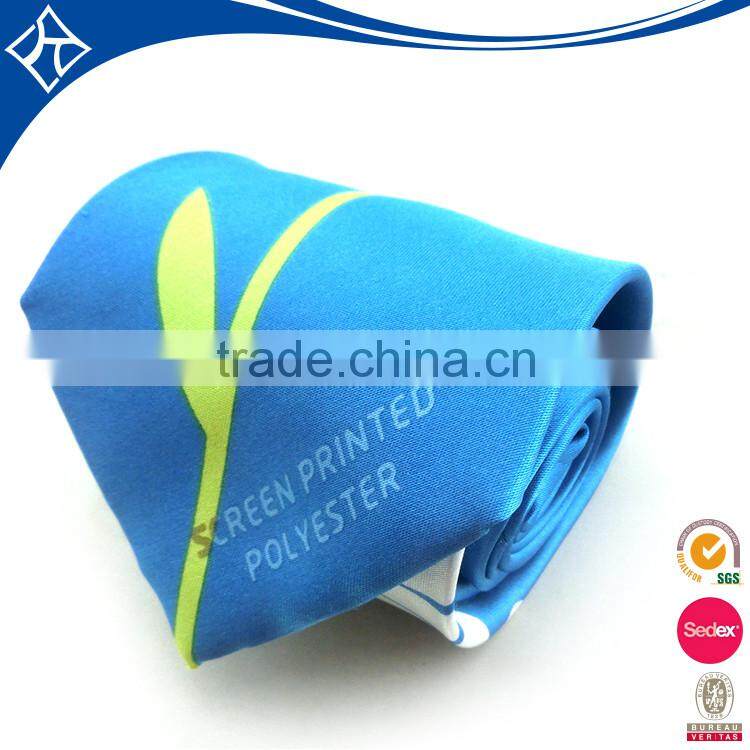 Latest promotional sublimation floral designer silk necktie