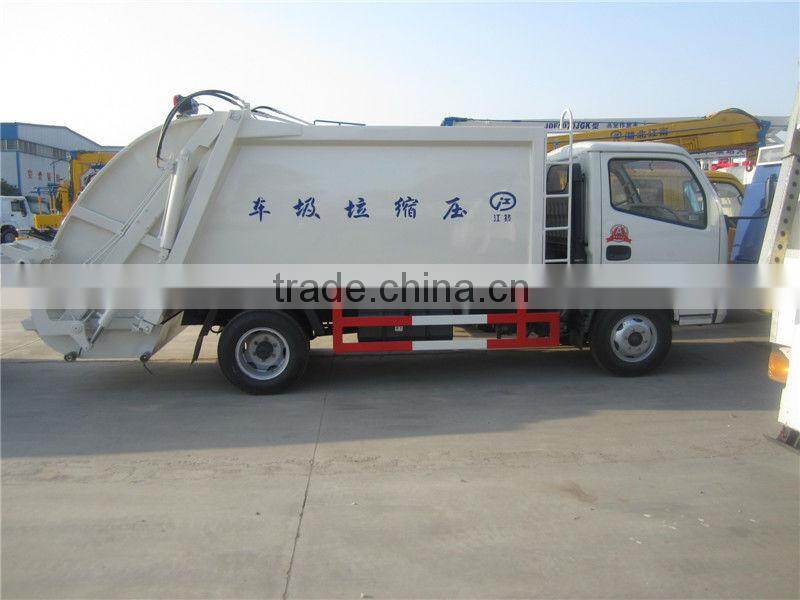 DFAC 5cbm Small refuse compactor garbage truck