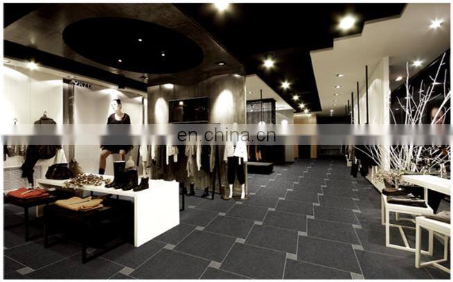 600x600 18mm Thickness Rustic Glazed Tile Car Par Full Polished Glazed Outdoor Garage Villa Tile