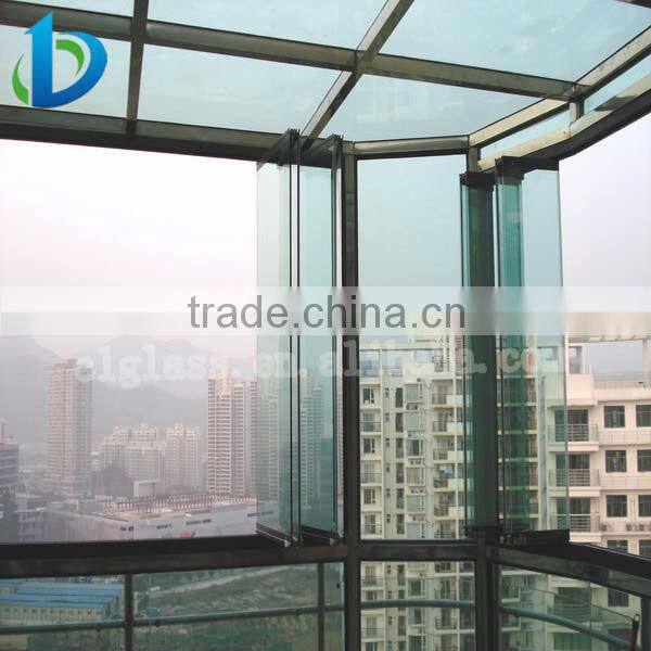 high level tempered glass for decorative partition wall