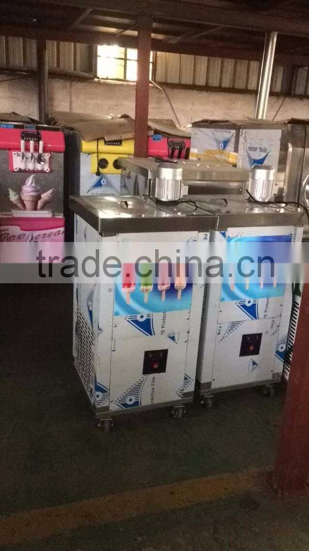 Brand compressor Ice lolly making machine with mold for sale /ice popsicle making machine