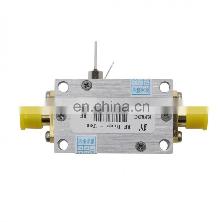 10MHz-6GHz 2A 50V Broadband Radio RF Frequency Microwave Coaxial Bias Tee