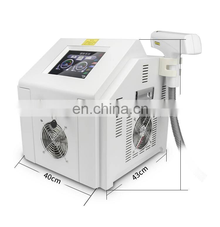 Non Invasive Q Switch ND Yag Laser Tattoo Pigment Removal Machine Eyebrow Pigment Freckle Mole Removal