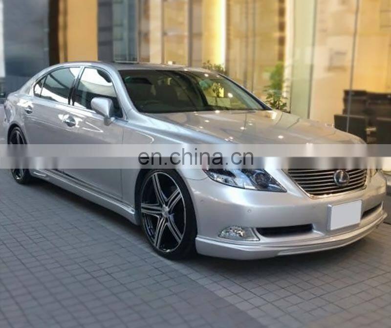 Runde ABS Material Old Lexus Upgrade LS600 Style Body Kit For 2006-2012 Lexus LS460 Front Lip Rear Lip Side Skirt