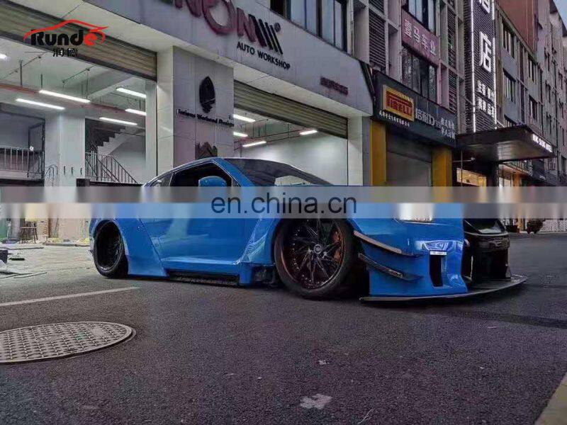 Runde High Quality LB V2 Style Fiber Glass Material GTR R35 Wide Body Kit For 2008-2019 Nissan GTR R35 body kit