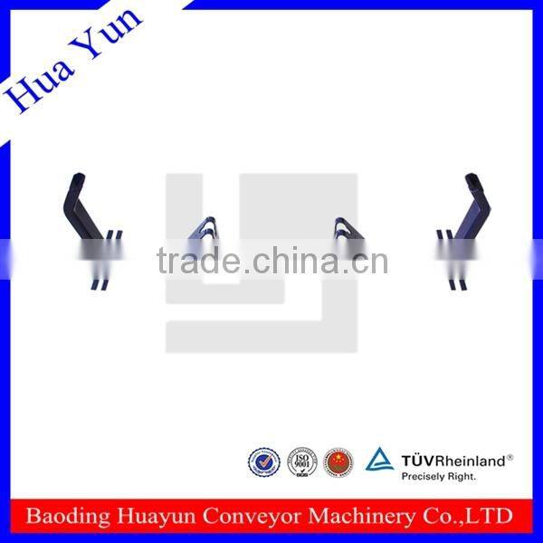 self aligning conveyor roller frame for cement screw conveyor