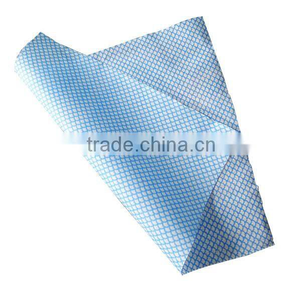 Fish-scale printed Nonwoven Disposable Kitchen Cleaning Wipes