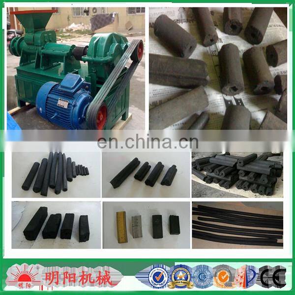 Mingyang machinery ISO CE Various shape and size coal charcoal briquette making machine 008615039052281
