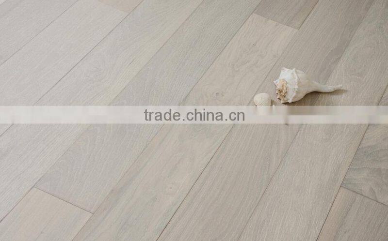 12mm,14mm Smoked And white Washed oiled Finished European Oak Wood Flooring