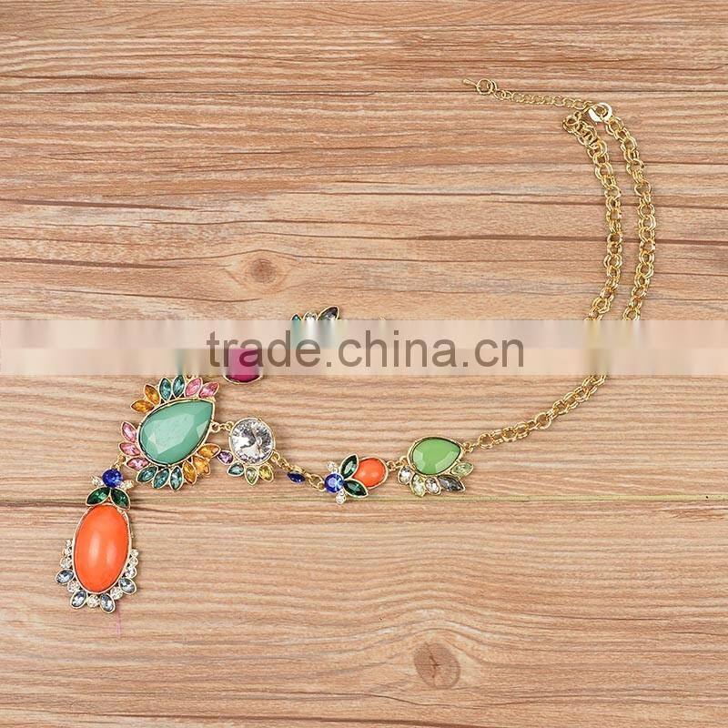 Luxury Multicolor Statement Necklaces Fashion Necklaces 2016