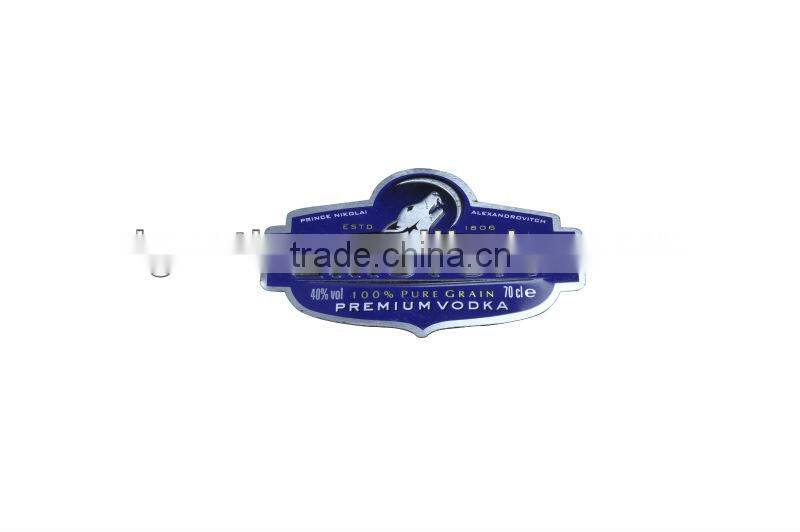 Metal no smoking slogon tin sign