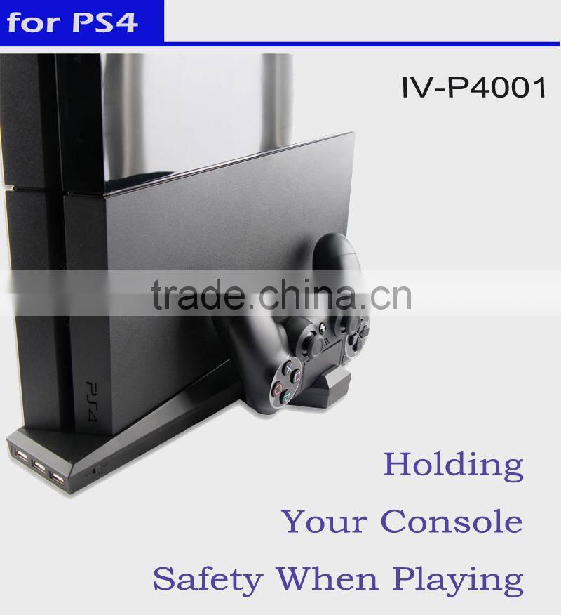 7-in-1 Compatible for ps4 console and controller charging stand