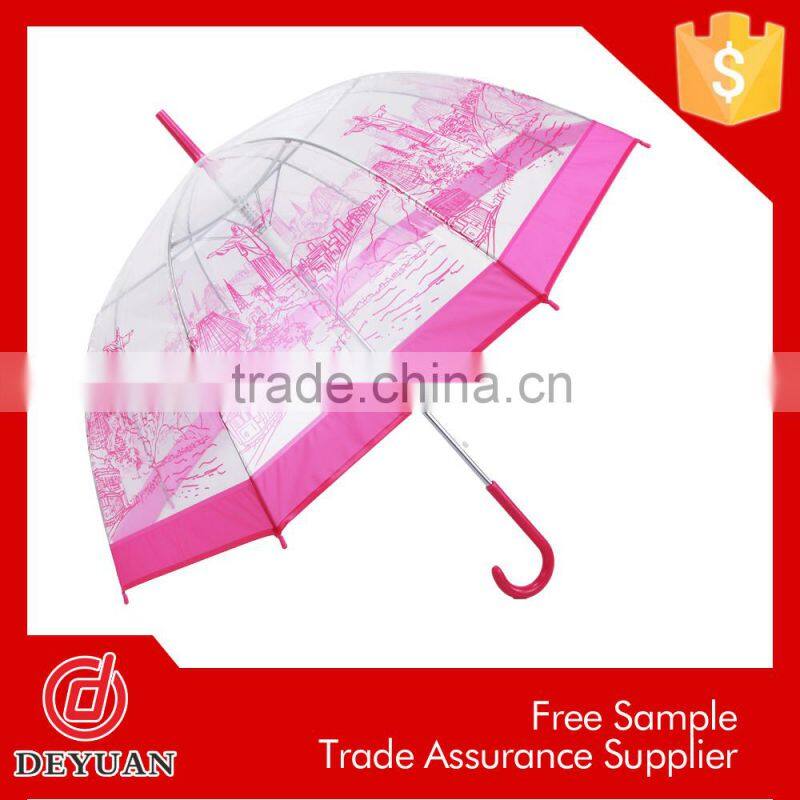 babies strollers rainstopper dome shape kids clear poe umbrella
