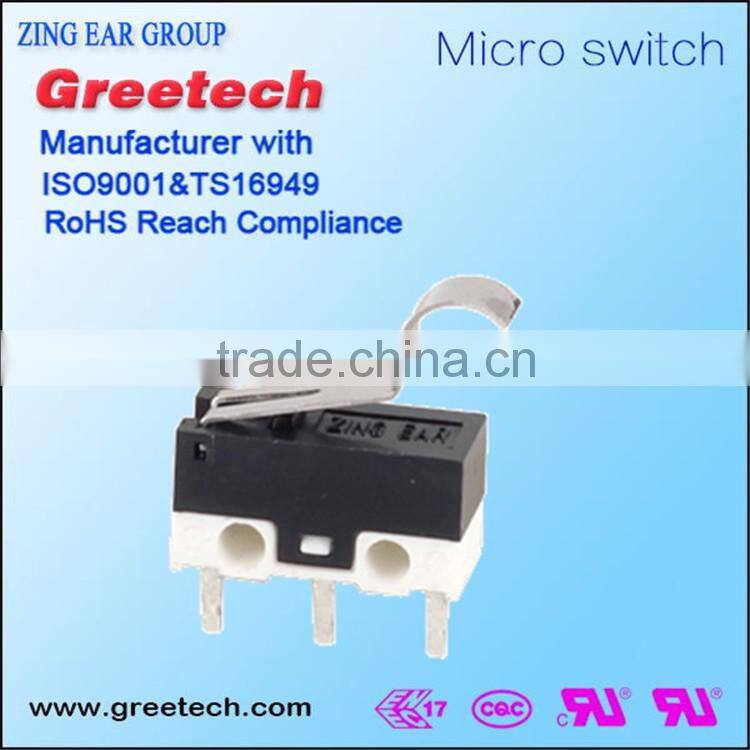 Small mini micro switch/micro switch 1~3A 125VAC