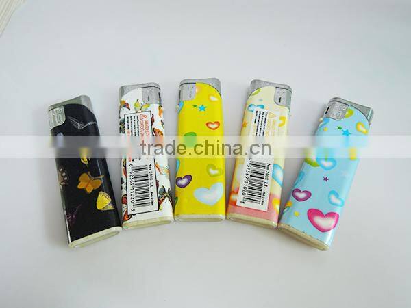 Super thin wrap customized picture refillable custom lighter sticker