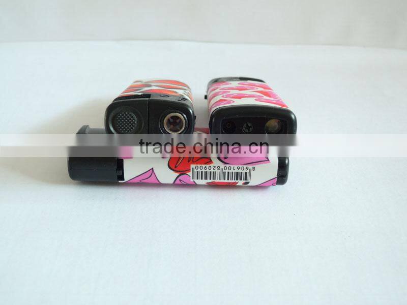 rechargeable mini plastic lighter,wrap paper cigar lighter windproof lighter