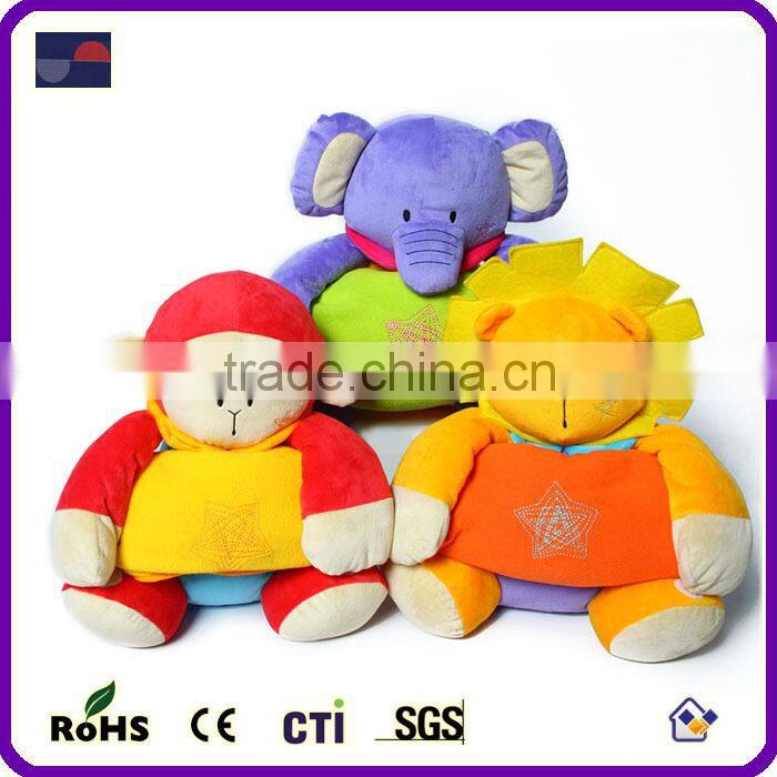 Blanket Baby Toy / Baby Cartoon Blanket with soft toys