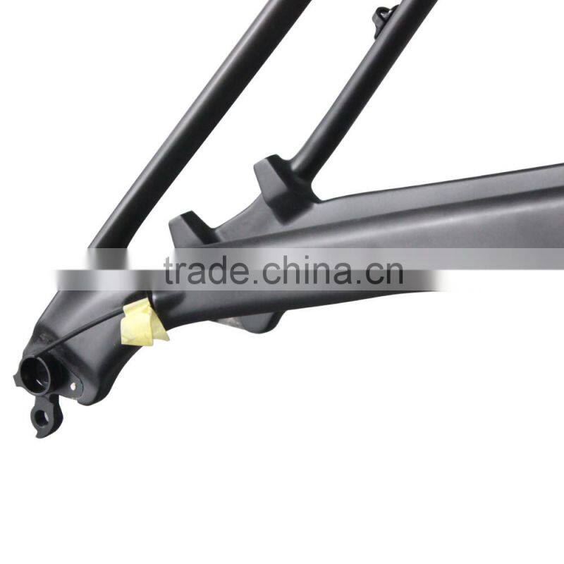 ICAN 27.5 Plus mtb frame carbon 650b plus mountain bike frames bike rigid special tire 3.0''