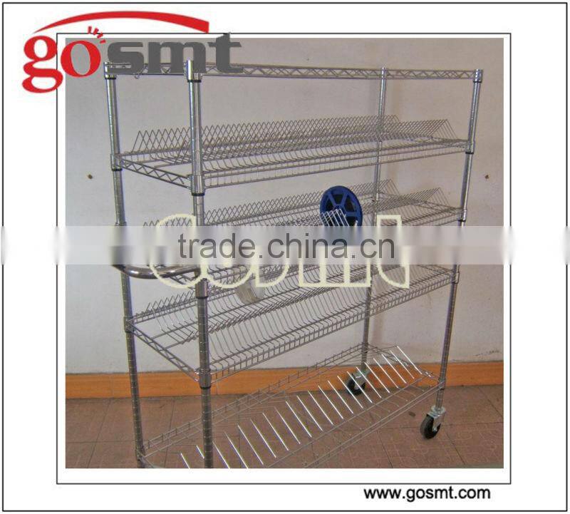 SMT Reel Storage ESD Trolley