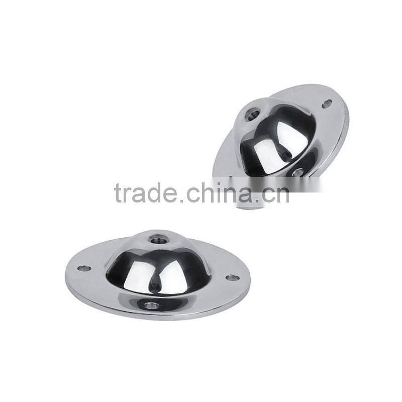 Metal base for adjustable levelling feet MBD