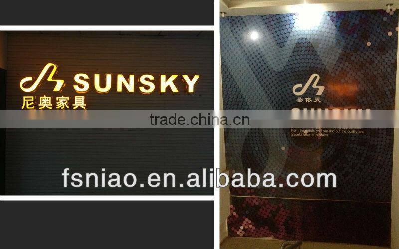 2016 living room furniture antique shallow walnut and white tv stand SK1333A