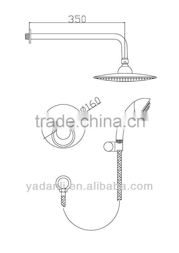 wholesale rain shower faucet/mixer 7528