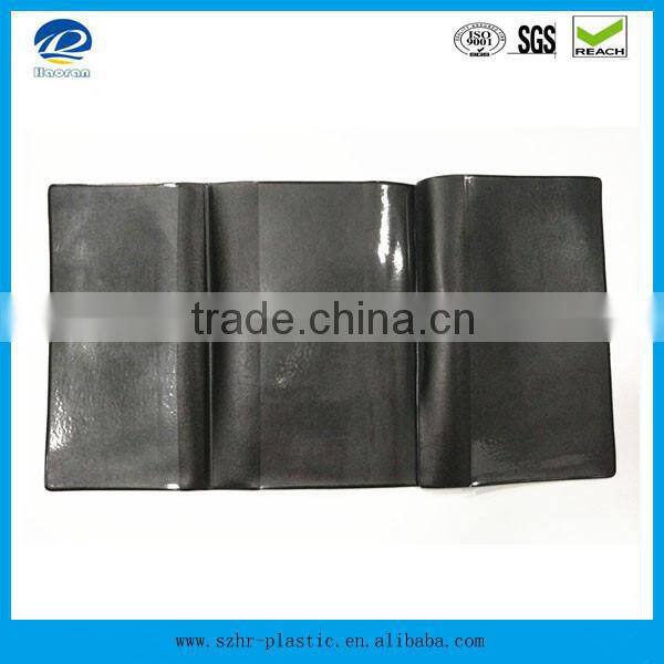 Tri-fold Plastic PVC Car Document Cover