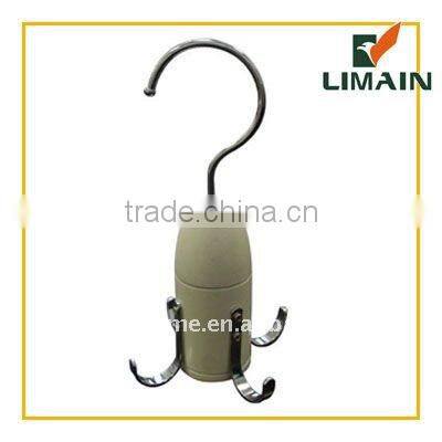 natural wooden belt hanger