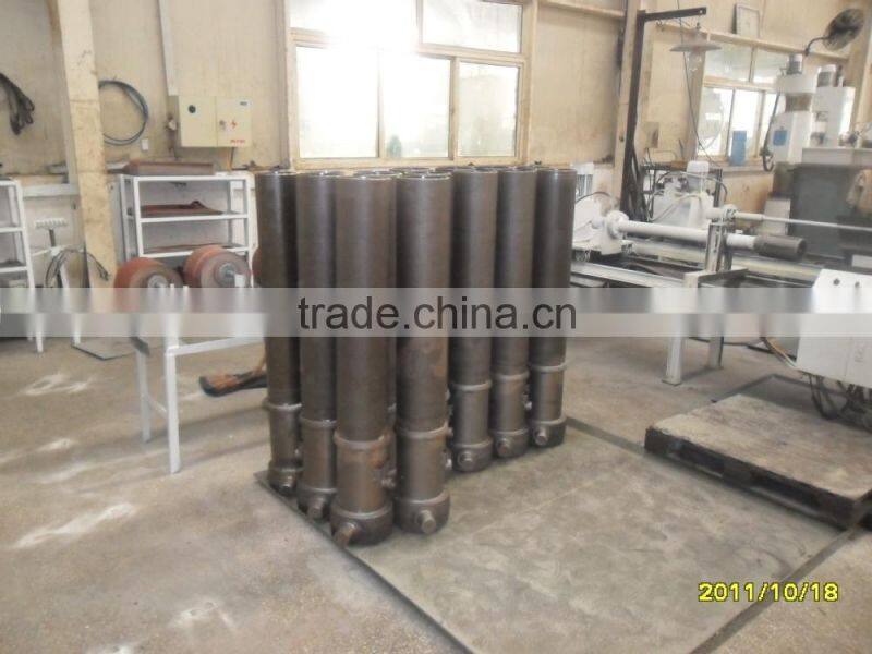 multistage hydraulic telecopic cylinder for agriculture tipper truck