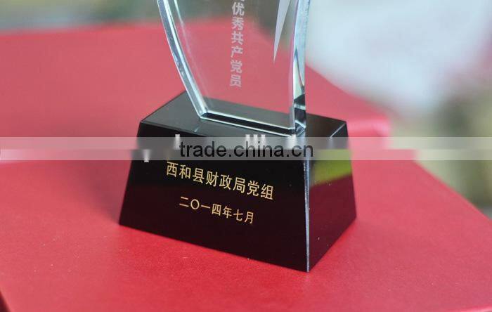 luxury star crystal trophy crystal award crystal glass award souvienir gifts custom logo company award gifts