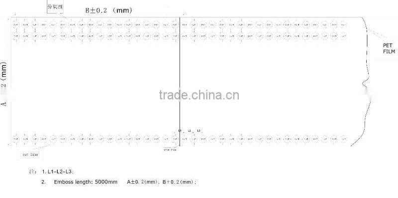 high accuracy Wide Web Registered Place Hologram Embossing machine