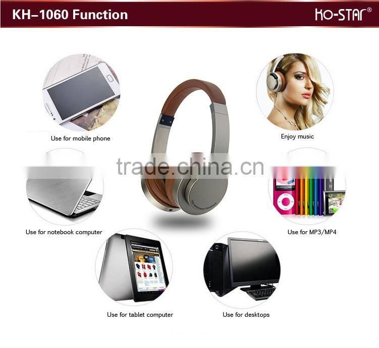 Imported china best quality sports headphone built mp3 player headphone for iphone 6