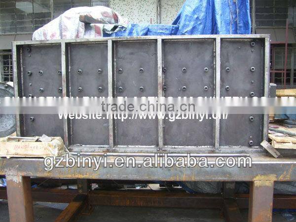 Strong double shaft shredder cardboard box shredder industrial cardboard shredder for sale